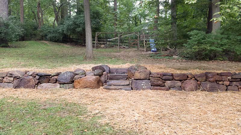 West Chester Boulder Wall