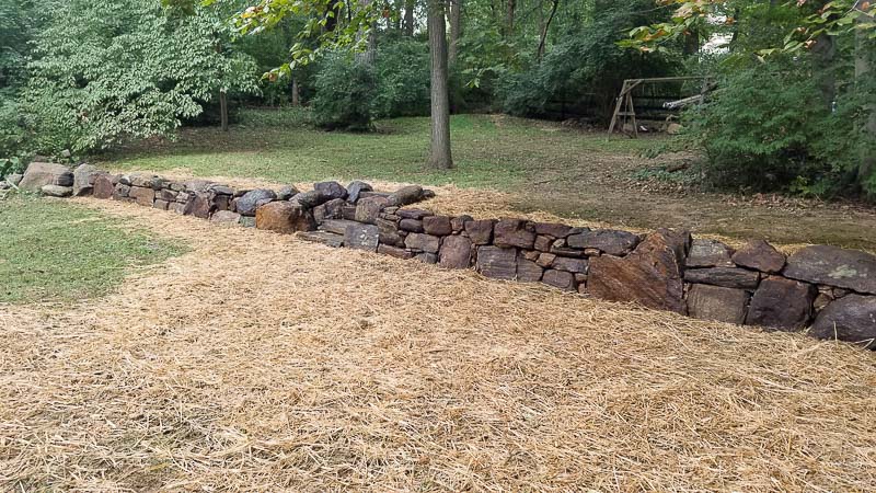 West Chester Boulder Wall