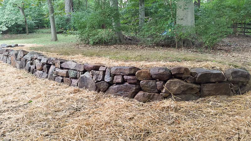 West Chester Boulder Wall