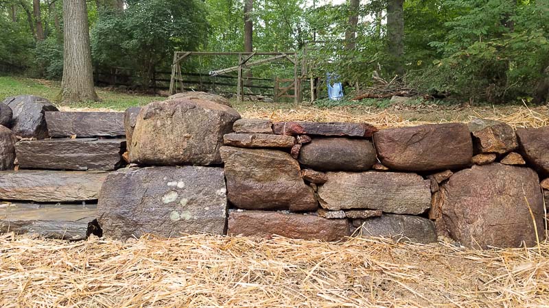 West Chester Boulder Wall