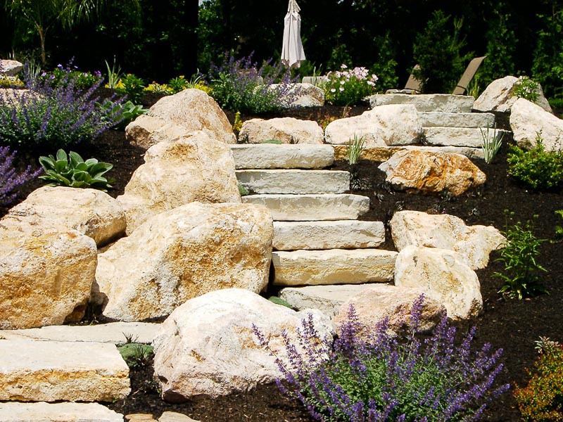 Retaining Walls &amp; Steps